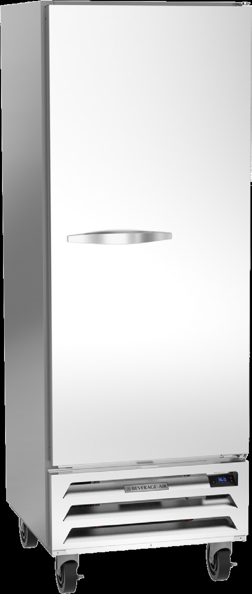 Product image #5 for Beverage-Air Vista® Series Bottom Mount Reach-In Refrigerator, 1 Section, Solid Door, 11.8 Cu. Ft.