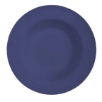 Thumbnail image #1 for G.E.T. Diamond Mardi Gras B-1611-PB Melamine Bowl, 16 oz, 11-1/4 in, Peacock Blue, Wide Rim 1 Dozen