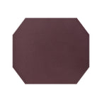 Thumbnail image #1 for Risch Iridescent TABLEMATOCT-IRI 15X13 Faux-Leather Octagonal Table Mat, 15 x 13 in, Rigid Hardboard, Non-Skid Backing Case of 25