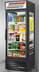 Thumbnail image #5 for True 1-Section Glass End Merchandiser Refrigerator with Hinged Door, Black