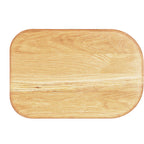 Thumbnail image #2 for Cal-Mil 23173-1812-21 Wood Serving Board, Oak, 18"W x 12"D x 0.75"H Case of 3
