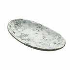 Thumbnail image #1 for G.E.T. Endure 15005081006 Oval Melamine Coupe Plate, Pebble Gray, 9-1/10 x 5-1/2 in Case of 12
