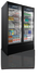Thumbnail image #5 for Omcan Elite Series 41.6 Cu. Ft. Two-Section Reach-In Glass Door Merchandiser Refrigerator