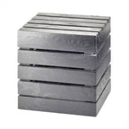 Thumbnail image #1 for Cal-Mil Midnight Bamboo 1944-12-96 Square Bamboo Crate Riser/Basket, 12 x 12 x 12 in
