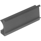 Thumbnail image #1 for SPG International Iss BM36 Slotted Bin Marker, 1-1/4"H x 36"W, Molded Plastic, Black