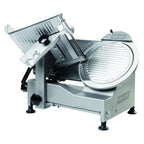 Thumbnail image #1 for Pro-Cut (AeriTek) Pro-Cut by Torrey KSDS-12 Manual Meat Slicer, 45° Angled Gravity Feed, 12-Inch Blade, Belt-Driven, Stainless Steel