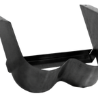 Thumbnail image #1 for Steril-Sil Company UB-2 Underbar In-Line Silverware Dispenser, 2-Hole, 11-1/2"W, 304 Stainless Steel