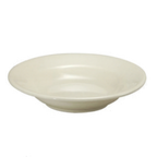 Thumbnail image #1 for 1880 Hospitality Niagara by Oneida® F1500001741 Soup Bowl, 24 oz, 9", Rim Deep, Rolled Edge, Cream White with Green Lines Case of 2 Dozen