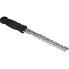 Thumbnail image #1 for AllPoints Foodservice Parts & Supplies 85334 Handheld Zester/Grater, 12" Long, 8" x 1" Stainless Steel Grating Area, Plastic Handle