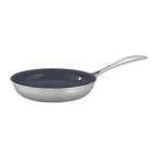 Thumbnail image #2 for Zwilling J.A. Henckels Clad CFX 1017271 Ceramic Nonstick Fry Pan, 8-Inch, Riveted Handle, Induction Ready