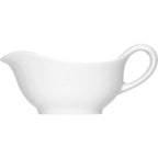 Thumbnail image #1 for Libbey Bonn/Bistro by Bauscher 654381012000000 Porcelain Sauce Boat, 3.4 oz, 5-1/8" Diameter x 2-1/8"H