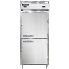 Thumbnail image #1 for Continental Refrigerator Designer Line D1RFXSNSAHD One-Section Reach-In Refrigerator/Freezer, Shallow, Stainless Steel, Wide Half-Height Solid Doors