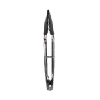 Thumbnail image #1 for Thunder Group SLTHUT507 Utility Tongs, 7-Inch Stainless Steel, Locking Ring, Black Silicone Tips Case of 144