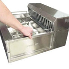 Thumbnail image #2 for Carter-Hoffmann (Middleby) Crisp N Hold CNH28LPC 28-Inch Countertop Circulated-Air Fry Dump Station, Stainless Steel, 6 Sections, 1768 cu. in.