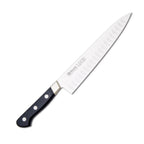 Thumbnail image #1 for Korin Inc HMI-UXHGY-240 Hollow Ground Gyuto Chef Knife, 9-7/16-Inch, Forged Stainless Steel, 70/30 Bevel, Wood Handle