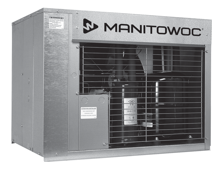 Product image #2 for Manitowoc QuietQube Air-Cooled Remote Condensing Unit for IF-0900C and IBF-0820C Ice Machines