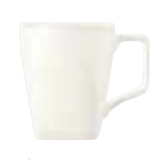 Thumbnail image #1 for Libbey Slate SL-36 Squared Porcelain Coffee Mug, 12-1/4 oz., Ultra Bright White