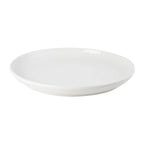 Thumbnail image #1 for Tuxton China AMU-653 Round Ceramic Pizza/Serving Plate, 13-1/8" Diameter x 1-3/8"H, Pearl White Case of 6