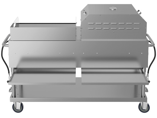 Product image #5 for KoolMore 60-Inch 8-Burner Commercial Outdoor Propane Gas Grill with 30-Inch Griddle and 30-Inch Pizza Oven