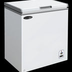 Thumbnail image #5 for Serv-Ware SWCF-7 7.1 Cu. Ft. White Commercial Chest Freezer with Locking Lid and Temperature Display