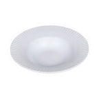 Thumbnail image #1 for G.E.T. Riva Maris B-12-RMM-W Round Melamine Bowl, 12 oz, 9.25-inch Diameter, Rimmed, White Case of 12