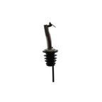 Thumbnail image #1 for Thunder Group PLPR505S Stainless Steel Medium-Flow Tapered Liquor Pourer with Flip Cap for Standard 750 mL Bottles Case of 48