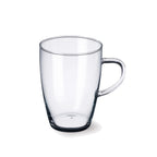Thumbnail image #1 for Kadra Kitchenware Simax SX-2612/4 13.5 oz Blown Glass Coffee Mug Case of 6