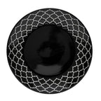Thumbnail image #1 for Libbey Samira 109983 Round China Plate, 10" Diameter, Black Combo