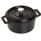 Thumbnail image #1 for Zwilling J.A. Henckels Staub® 1004814 Mini Round Enameled Cast Iron Dutch Oven with Cover, 0.25 qt.