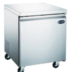 Thumbnail image #1 for SABA SUC-27R Under-Counter Reach-In Refrigerator, 1 Section, 27 in W, 6.3 cu. ft., Solid Door, Stainless Steel Interior and Exterior