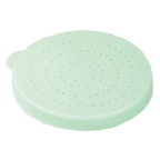 Thumbnail image #1 for TableCraft Products 166BT Replacement Fine-Ground Dredge Lid, Perforated Green Polyethylene Case of 400