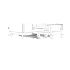 Thumbnail image #1 for Electrolux Professional 922715 Levelling Entry Ramp for 201 Combi Oven