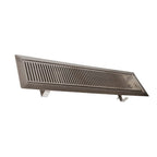 Thumbnail image #1 for NBR Equipment TP-60 60-Inch Drop-In Stainless Steel Urn Trough with Drip Plate, Removable Flush-Mount Trim