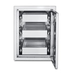 Thumbnail image #1 for Crown Verity Built-in IBILC-3D Large Built-In Cabinet with 3 Drawers, 304 Stainless Steel