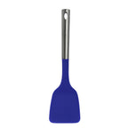 Thumbnail image #1 for Kadra Kitchenware Millvado M8572/C Solid Nylon Turner with Stainless Steel Handle, Blue, 13.5" Case of 6