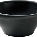 Thumbnail image #1 for Libbey Pine 802610841000204 Dip Dish, 2.4 oz, 3-1/8" Round Vitrified China, Coal