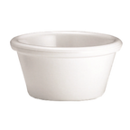 Thumbnail image #1 for TableCraft Products RAM2W 2 oz White Melamine Ramekin Case of 12