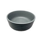 Thumbnail image #1 for G.E.T. RB-15-GRM/BKM Soup/Salad Bowl, 15 oz, Melamine, Gray Matte Interior/Black Matte Exterior Case of 2 Dozen