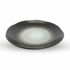 Thumbnail image #1 for Korin Inc PLL-A20885 Round China Plate, Blue Rock, 10-1/2" Diameter x 1-3/4" High