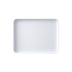 Thumbnail image #1 for Winco MMP-1310W Platter, 13"L x 10"W x 1"H, rectangular, white, melamine Case of 12
