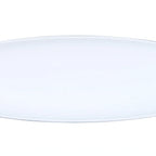 Thumbnail image #1 for Cal-Mil Sophie 24106-618-11115 Melamine Oval Platter, 18 x 6 x 1.75 in, Matte Blue, Stoneware Finish Case of 6