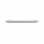 Thumbnail image #2 for G.E.T. Vogue - EGS M1412-W White Rectangular Melamine Platter, 14-3/4" x 12-3/4" x 1"H Case of 3