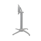 Thumbnail image #1 for Grosfillex UT168009 Dining-Height Aluminum Table Base with Tilting Mechanism, Nests Up to 5 Tables