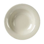 Thumbnail image #1 for Thunder Group CR5077V Melamine Salad Bowl, 8 oz, 7-3/4" Diameter, Wide Rim, Ivory Case of 8 Dozen