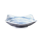 Thumbnail image #2 for G.E.T. Van Gogh - EGS D712SQ-ND Square Melamine Bowl, 22 oz, 7-1/2" x 7-1/2" x 2-1/4"H, Navy Design Case of 6