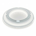 Thumbnail image #1 for Dinex Turnbury DX30008775 Disposable Lid for 8 oz Mug, White