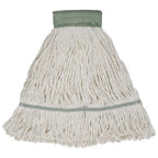Thumbnail image #1 for AllPoints Foodservice Parts & Supplies 1591017 Loop-End Cotton/Rayon Mop Head, 5" Band, 4-Ply