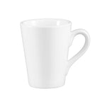 Thumbnail image #1 for CAC China VC-12-P 12 oz Porcelain Coffee Mug, Non-Stackable Case of 3 Dozen