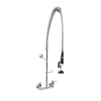 Thumbnail image #1 for Component Hardware Encore KL53-1000-S Wall-Mount Pre-Rinse Faucet Assembly, 8-Inch Centers, Compression Valves, Lever Handles