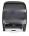 Thumbnail image #2 for San Jamar Hybrid Classic Touch-Free Roll Paper Towel Dispenser, Wall Mounted, Translucent Black Pearl